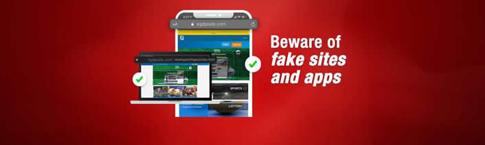Beware of fake site and apps